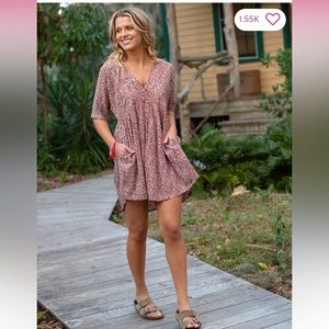Natural Life Stella V-Neck Dress